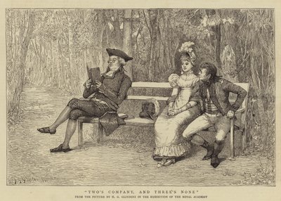 Due è compagnia, tre è folla da Henry Gillard Glindoni